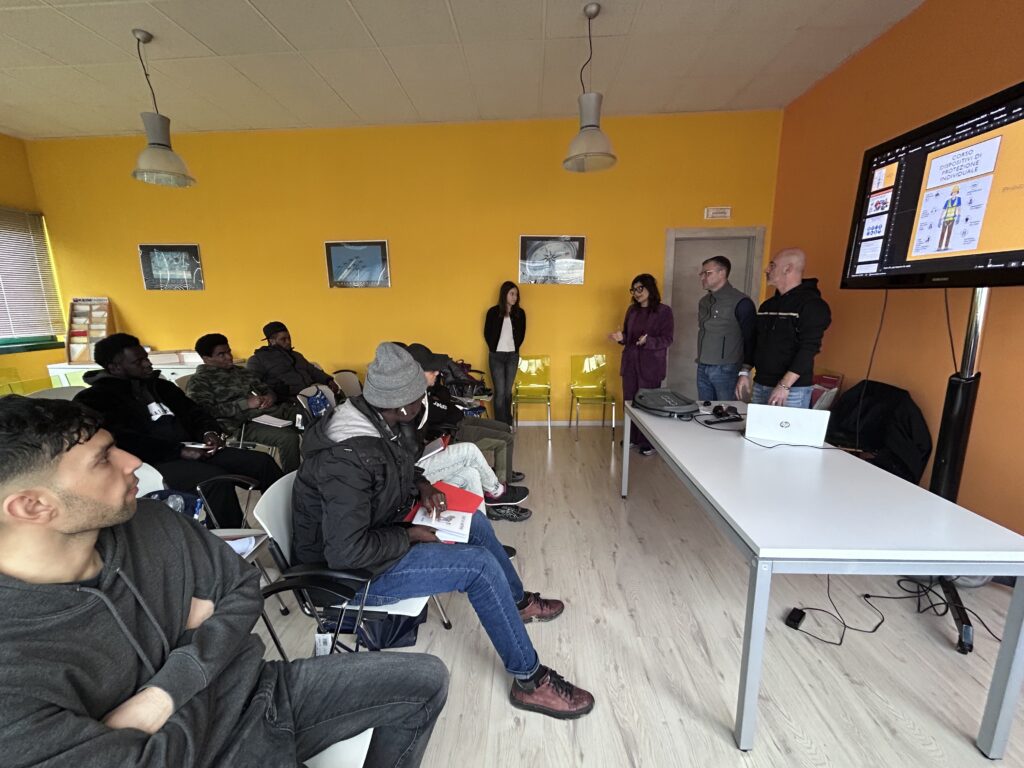 Primo laboratorio professionalizzante in collaborazione con EdilArt